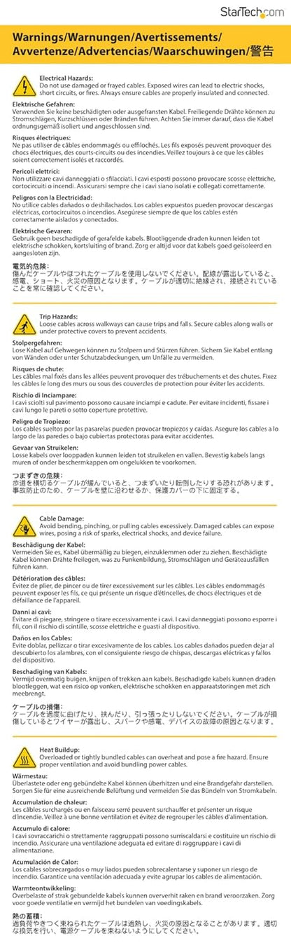 .Com 1 Ft. (0.3 M) Right Angle 3.5 Mm Audio Cable - 3.5Mm Slim Audio Cable - Right Angle - Male/Male - Aux Cable (MU1MMSRA), Black